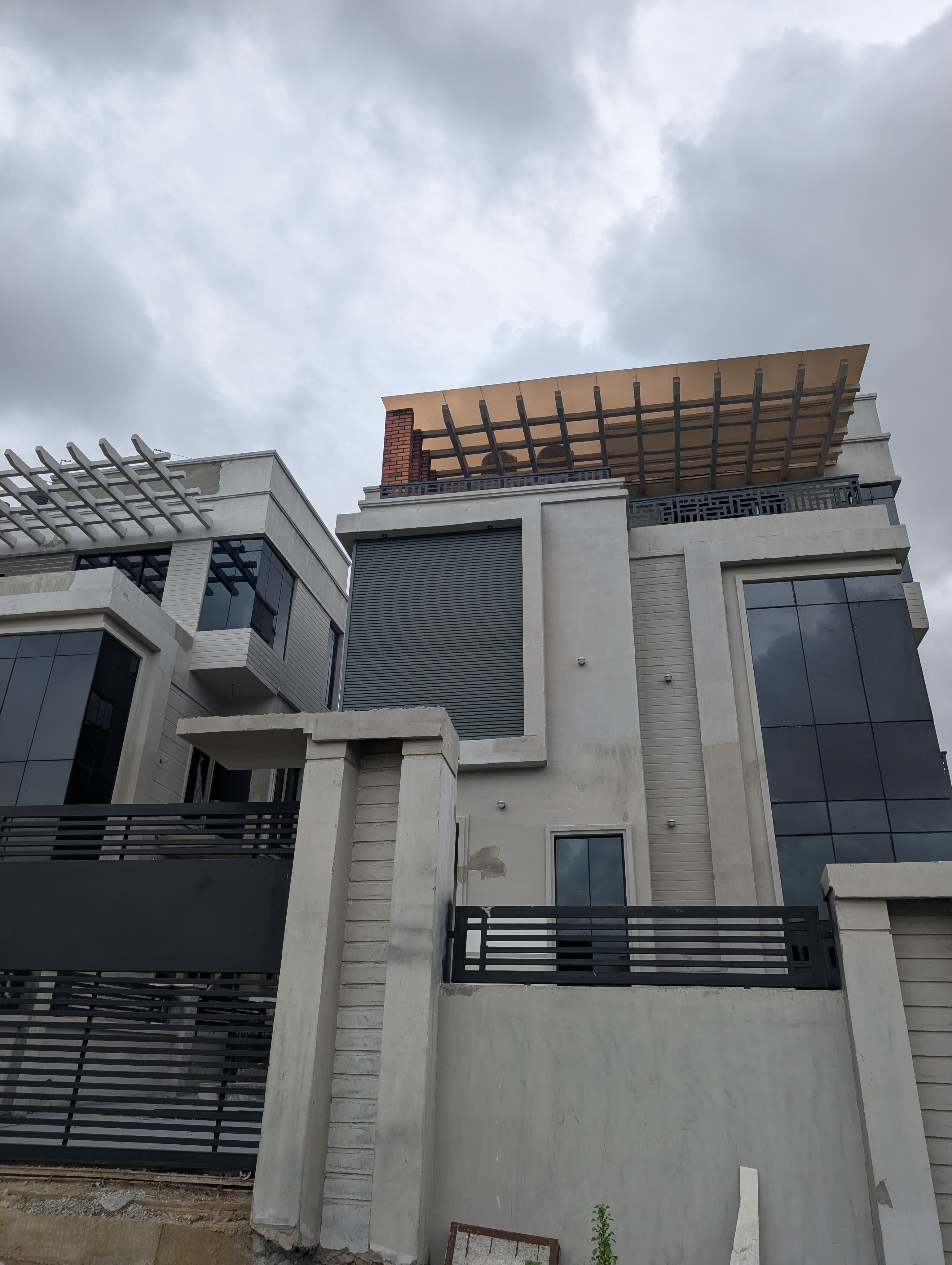 Facade — Side View - Alaka Estate, Surulere