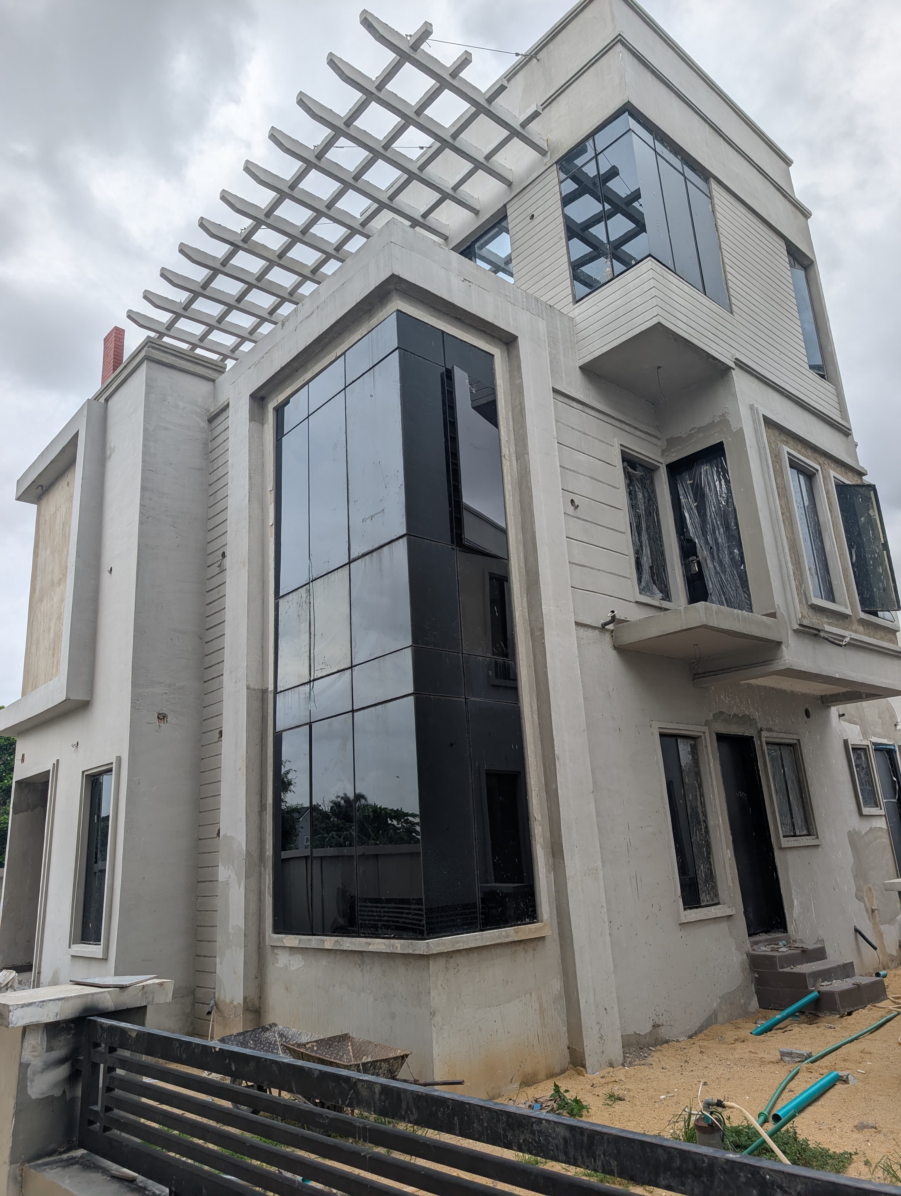 Glass Curtain Wall - Alaka Estate, Surulere