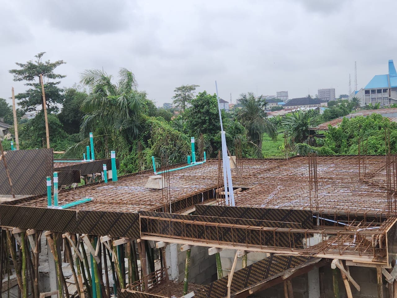 Foundation & Slab Work - Alaka Estate, Surulere